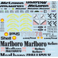 MSM Creation Decal set for the McLaren MP4/8 1:20th 