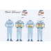 1:20th scale Michael Schumacher helmet and race suit decals, Team: Benetton 1994 - 1995